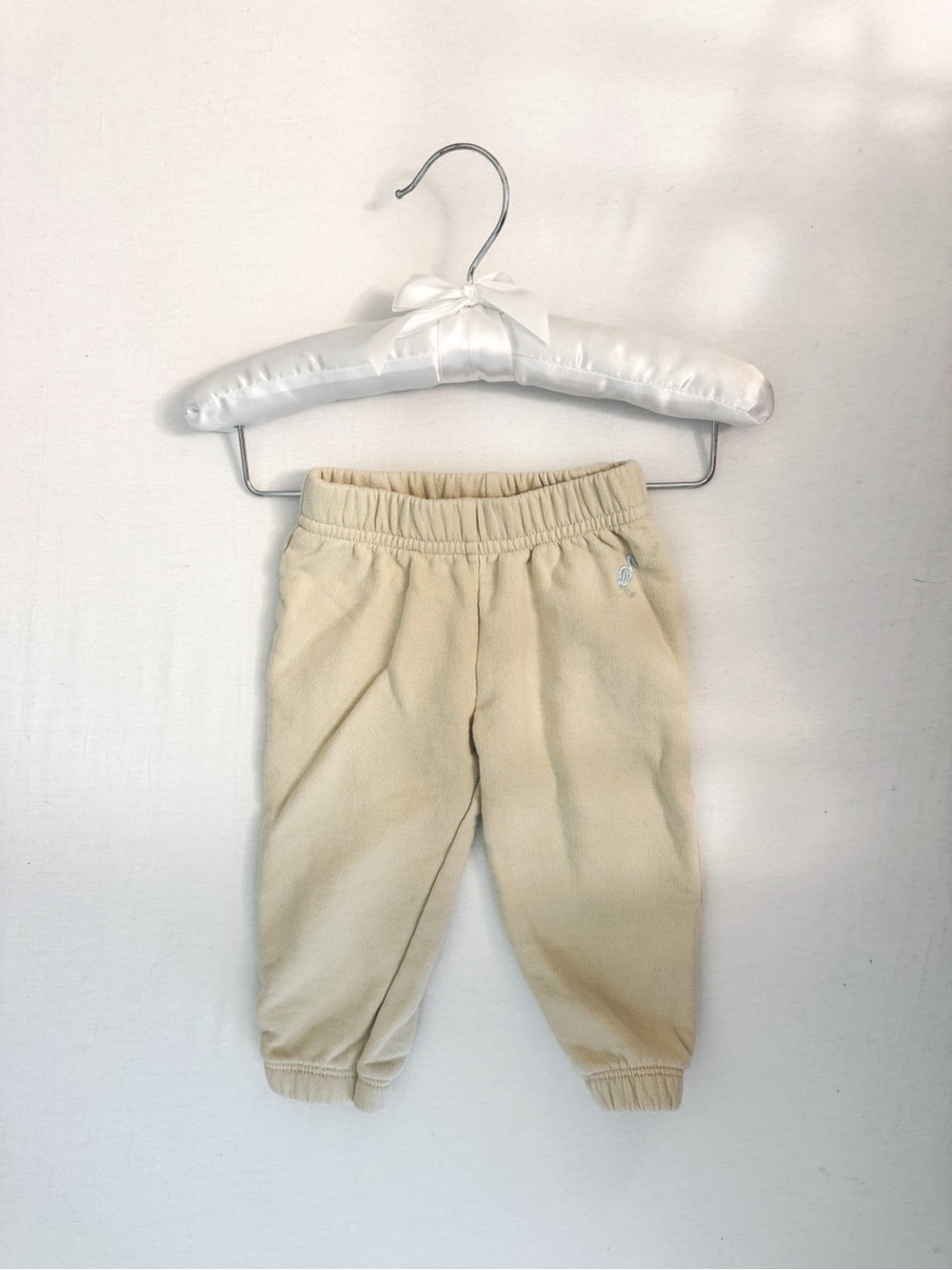 The Beaufort Bonnet Company Cream Kids Fleece Joggers